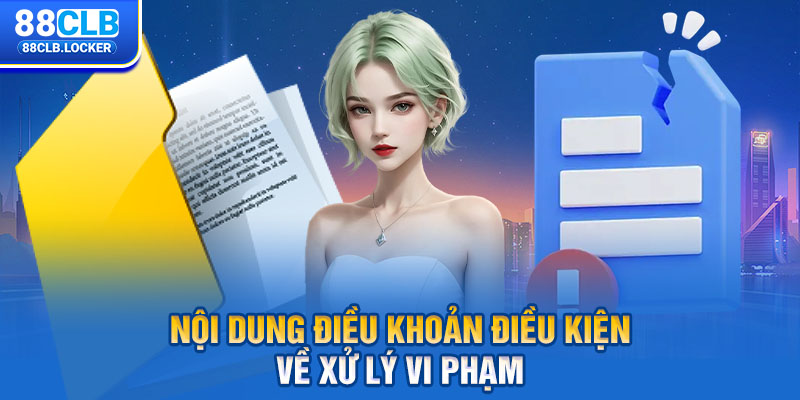 Nội dung điều khoản điều kiện về xử lý vi phạm